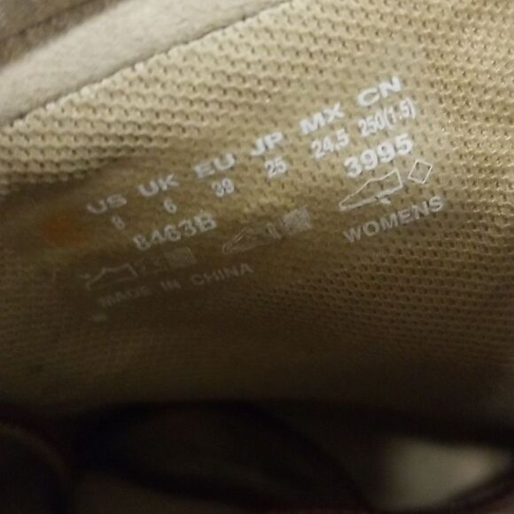 Timberland Boots Womens Size 8 Earthkeepers Amston 3-Inch Bootie Tan Wedge - Picture 8 of 10